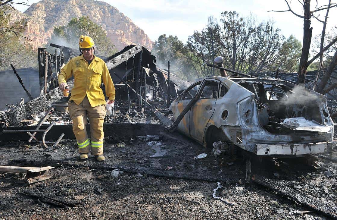 Fire destroys West Sedona home - Sedona Red Rock News