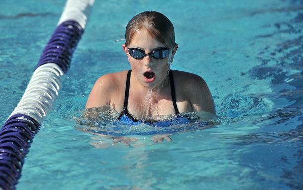 Jessica Wiseman practices at the Sedona Community Pool on Wednesday, June 20. Wiseman was one of several Swordfish to travel to Payson this past weekend to swim against the Pikes.