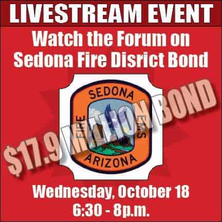 Livestream: Sedona Fire District Bond - Sedona Red Rock News