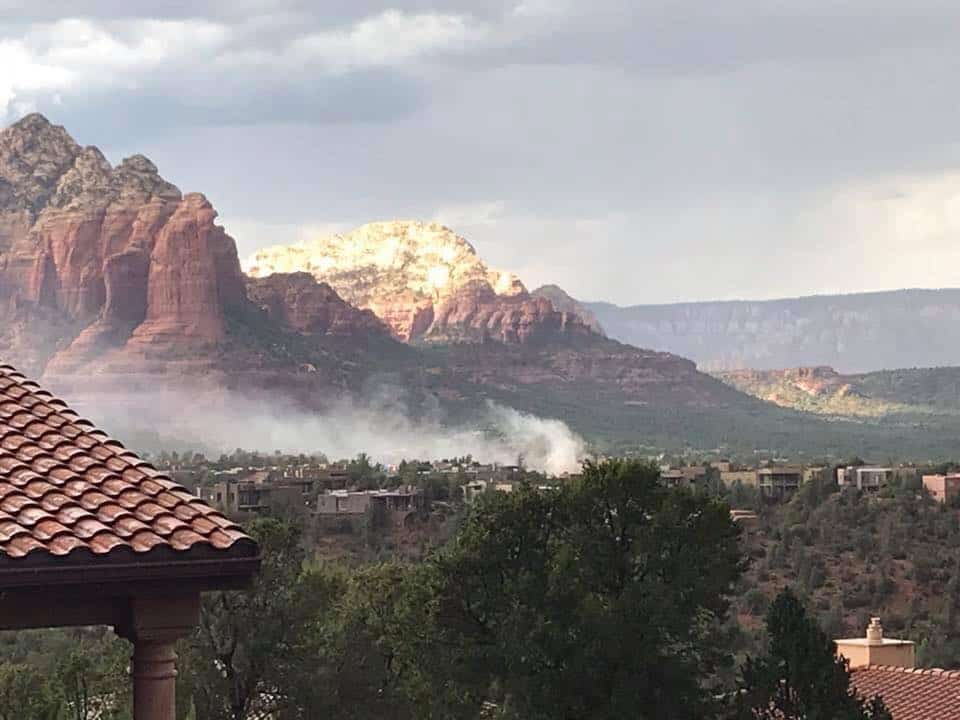 Lightning starts house fire - Sedona Red Rock News