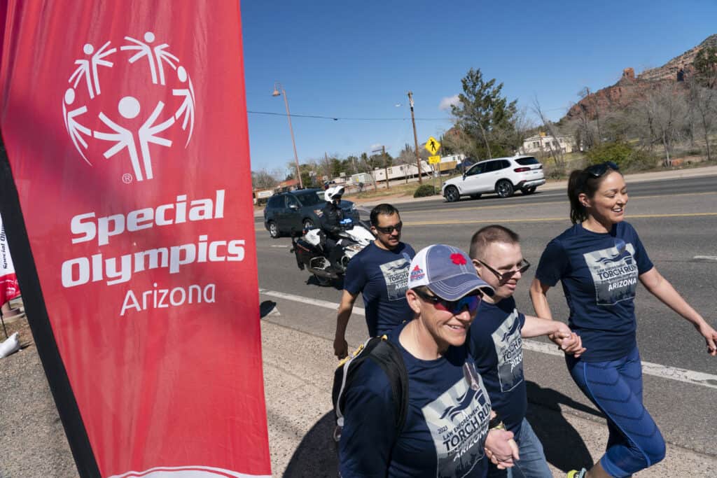 Law Enforcement Torch Run for Special Olympics - Sedona Red Rock News