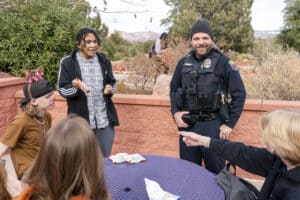 Officer Michael Lucas serves Sedona-Oak Creek School District as SRO