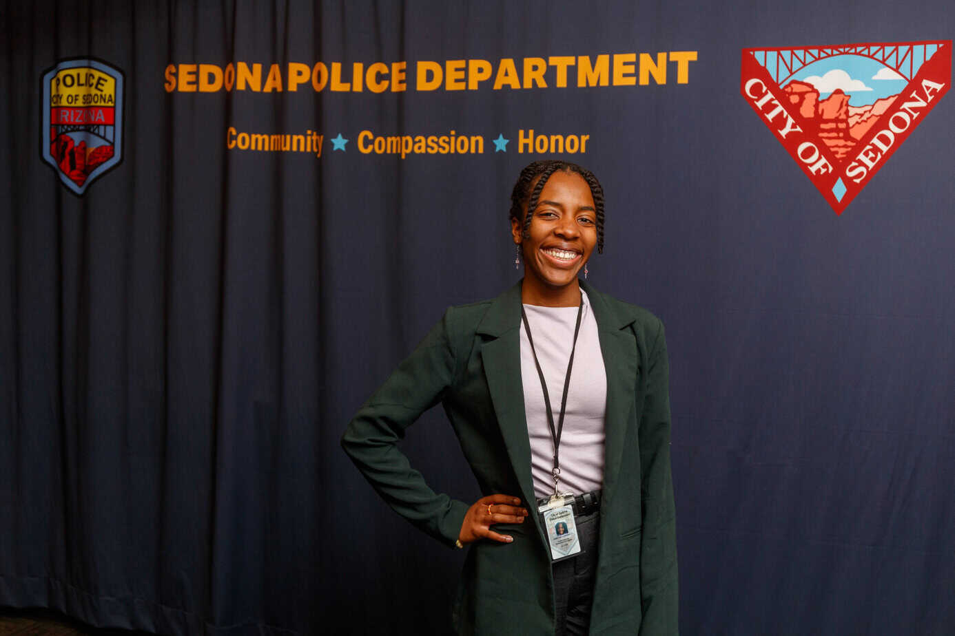 Sedona Police Department’s Jamelah Carswell speaks for crime victims ...
