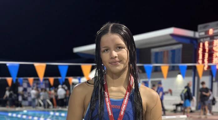 Amira McCullough makes a splash at State Championship