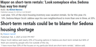 Our new interactive map of Sedona's short-term rentals provides